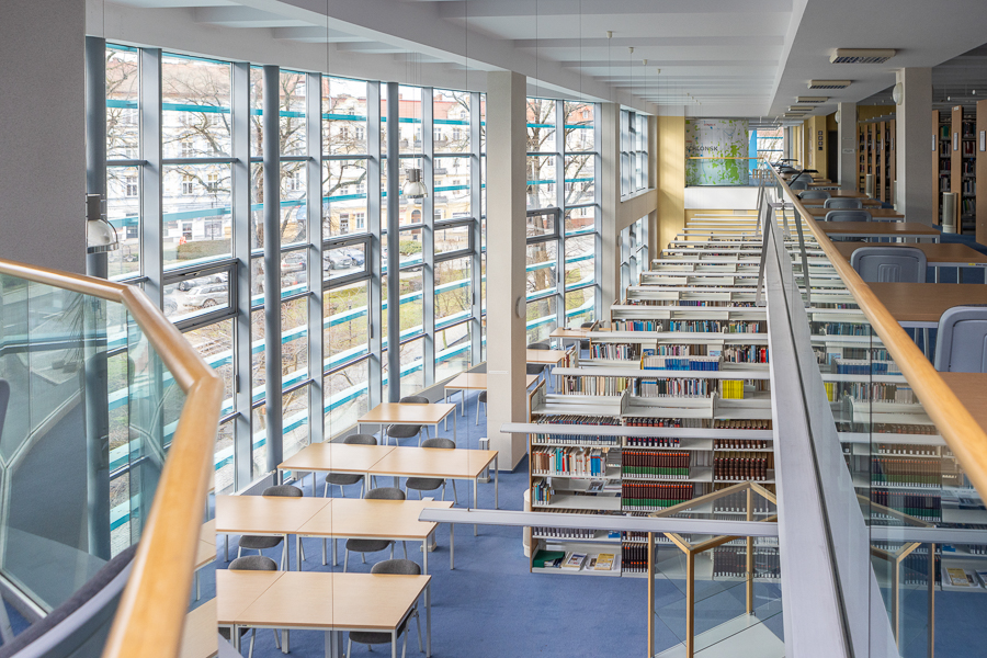 Bibliothek im Collegium Polonicum